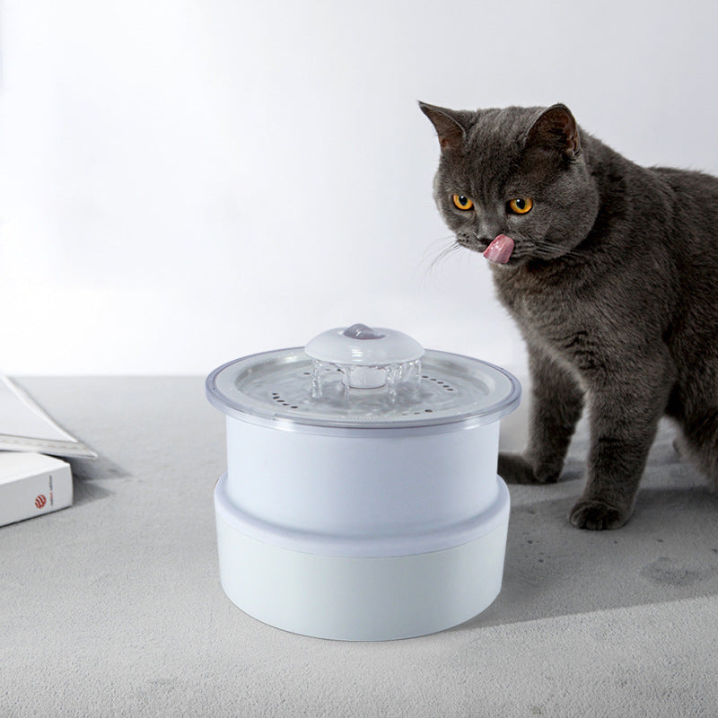 Foldable Pet Drinking Luminous Automatic Drinking Fountain